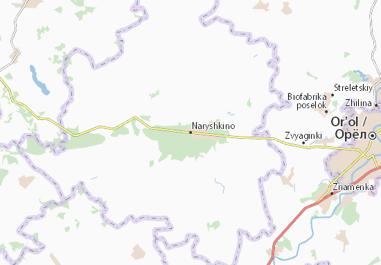 Mapa Naryshkino