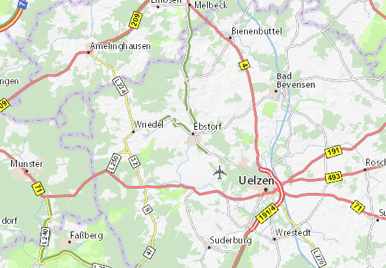 Mapa Ebstorf