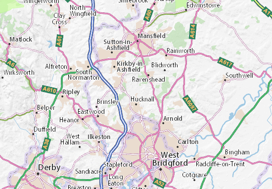 Linby Map