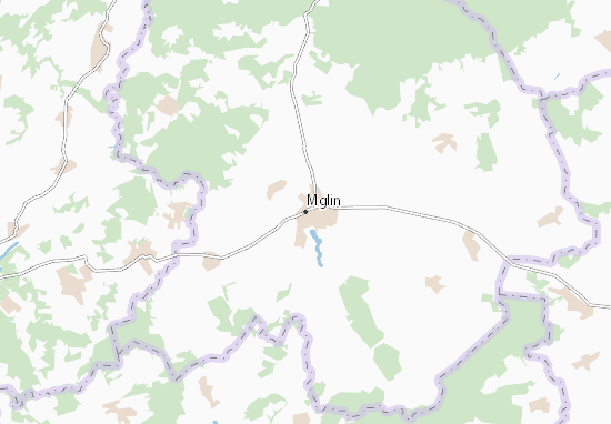 Kaart Plattegrond Mglin