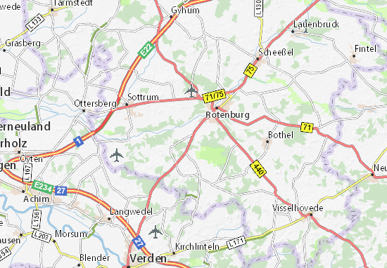 Unterstedt Map