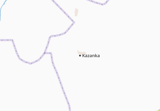 Mapa Kazanka