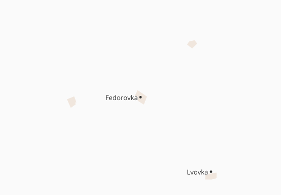 Karte Stadtplan Fedorovka