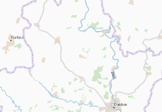 Mapa Kudryavshchino