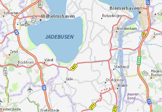 Mapa Augusthausen