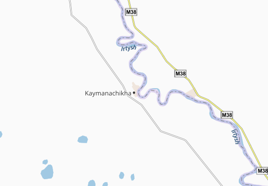 Kaart Plattegrond Kaymanachikha