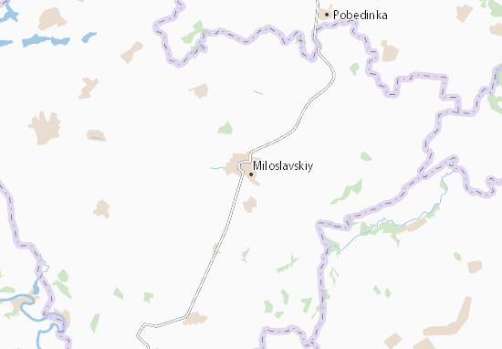 Kaart Plattegrond Miloslavskiy