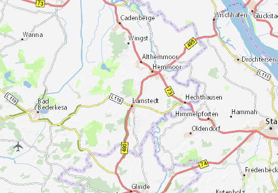 MICHELIN-Landkarte Rahden - Stadtplan Rahden - ViaMichelin
