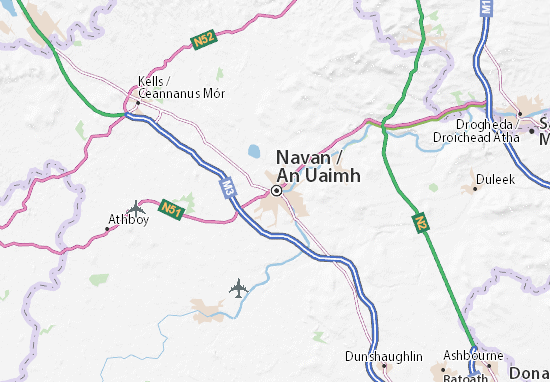 Mapa Navan