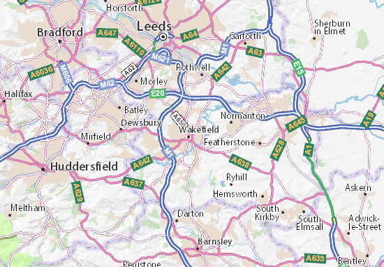 Wakefield Map