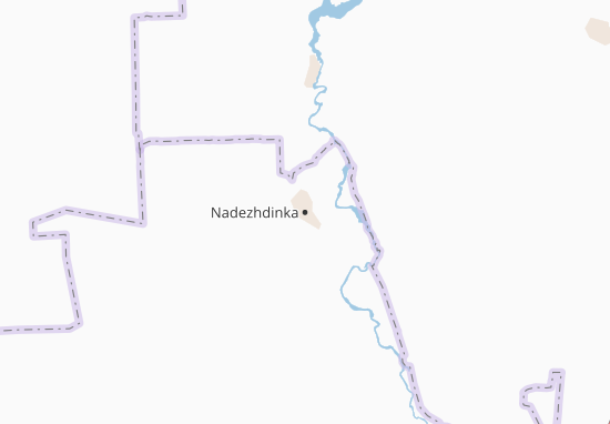 Mapa Nadezhdinka