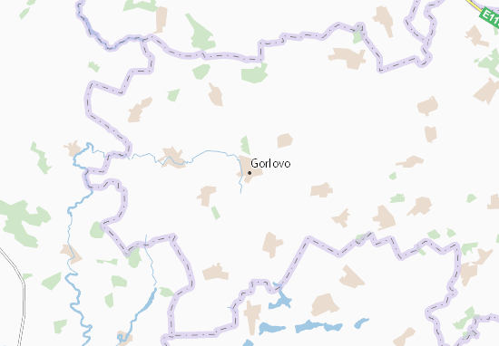 Kaart Plattegrond Gorlovo