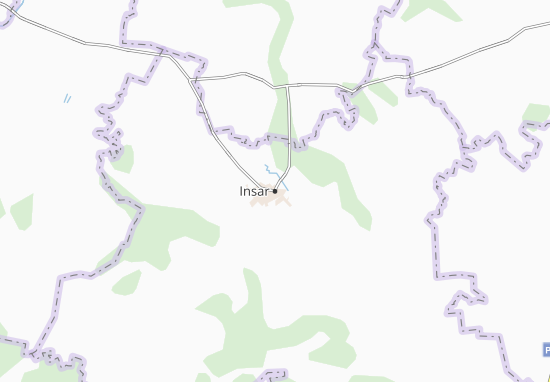 Karte Stadtplan Insar