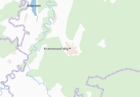Mapa Krasnousol&#x27;skiy