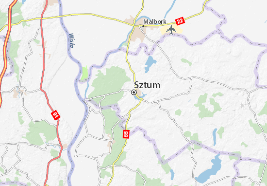 Sztum Map