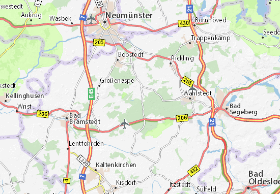 MICHELIN-Landkarte Heidmühlen - Stadtplan Heidmühlen - ViaMichelin
