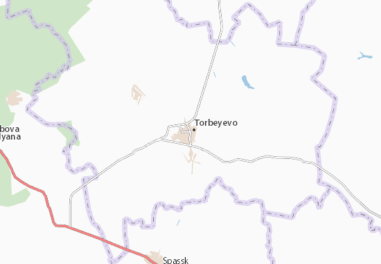 Mapa Torbeyevo