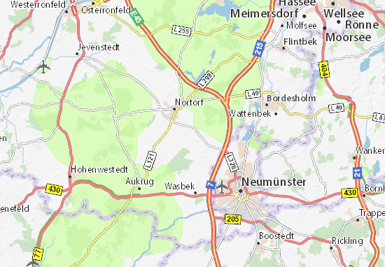 MICHELIN-Landkarte Timmaspe - Stadtplan Timmaspe - ViaMichelin