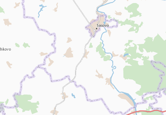 Mapa Aleshino