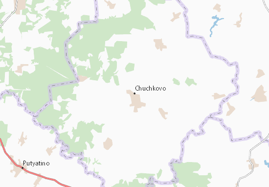 Carte-Plan Chuchkovo