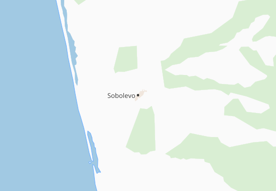 Karte Stadtplan Sobolevo