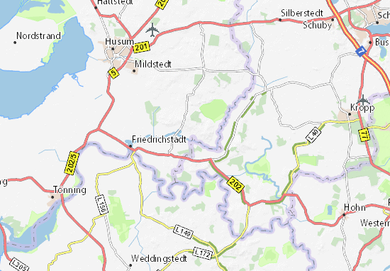 MICHELIN-Landkarte Hude - Stadtplan Hude - ViaMichelin
