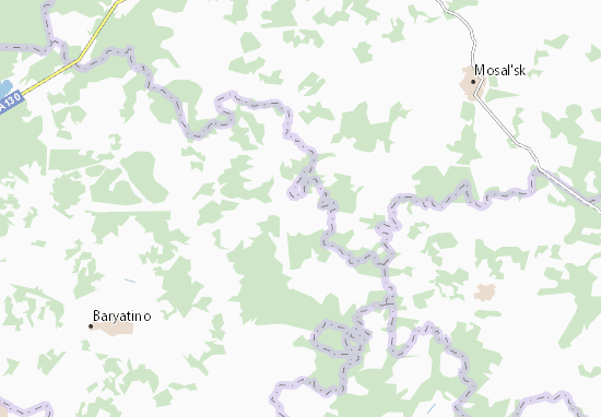 Mapa Ustinovo