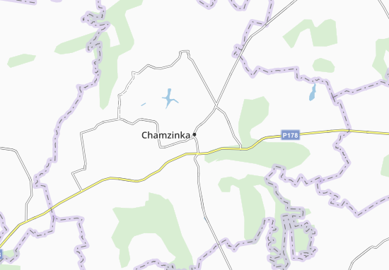 Mapa Chamzinka