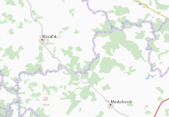 Karte Stadtplan Myagkoye