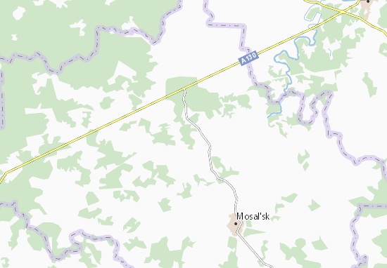 Mapa Ramenskiy