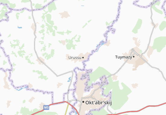 Mapa Urussu