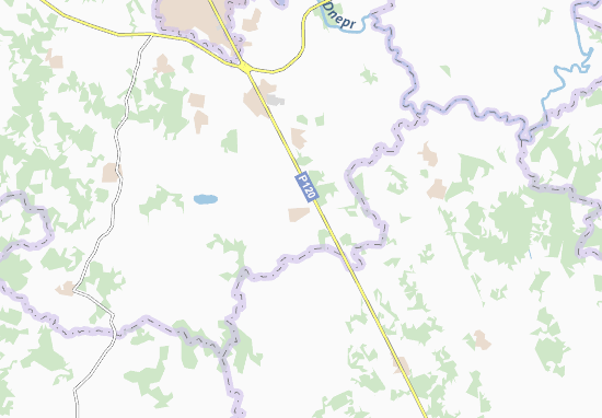 Karte Stadtplan Koshchino