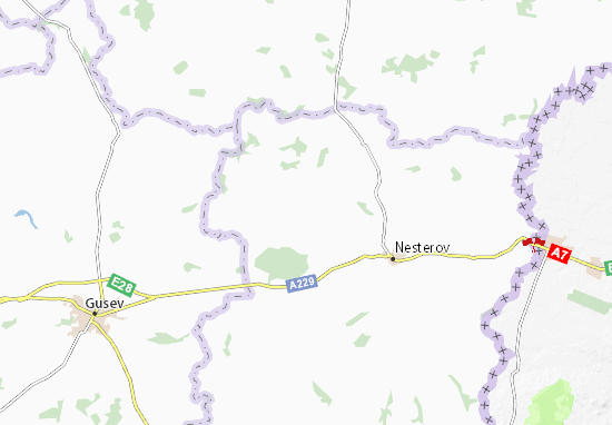 Mapa Sholokhovo