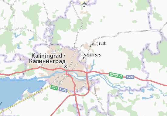 Karte Stadtplan Vasil&#x27;kovo