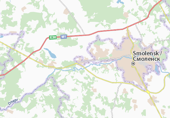 Karte Stadtplan Novyye Bateki