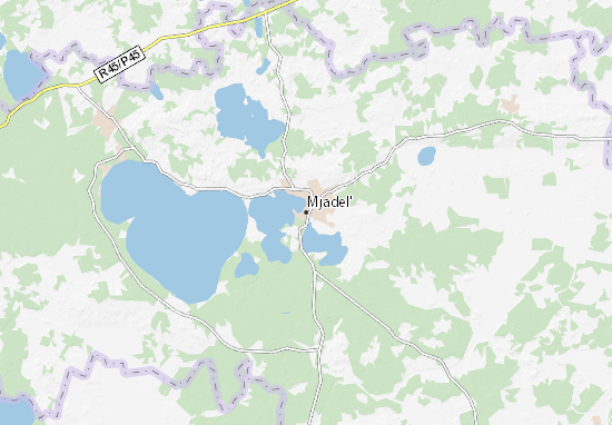 Karte Stadtplan Mjadel&#x27;