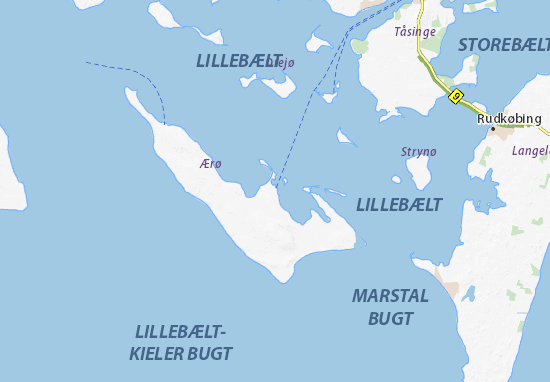 Mapa Ærøskøbing