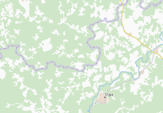 Mapa Khvatov Zavod derevnya