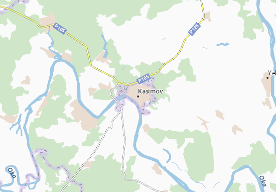 Carte-Plan Kasimov
