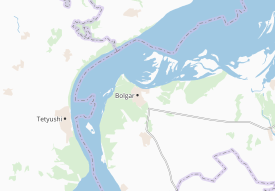 Mapa Bolgar