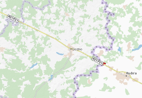 Karte Stadtplan Liozno