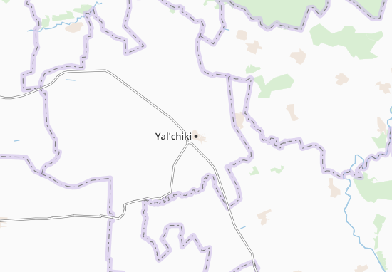 Karte Stadtplan Yal&#x27;chiki