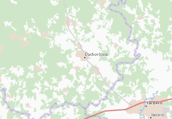 Mapa Dukhovshchina poselok