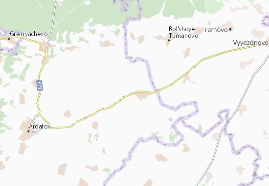 Karte Stadtplan Steksovo