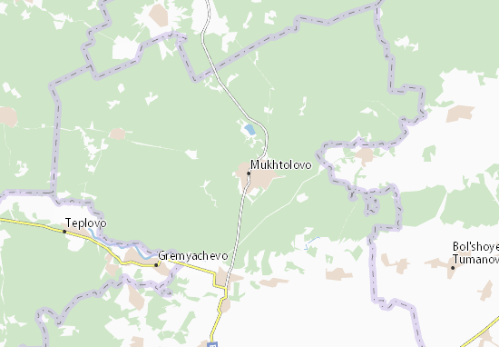 Mapa Mukhtolovo