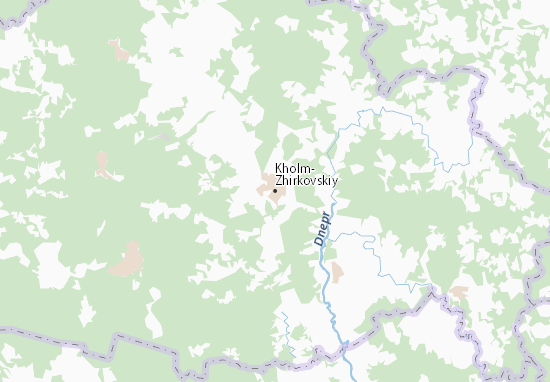 Mapa Kholm-Zhirkovskiy