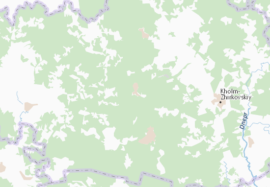 Mapa Kanyutino