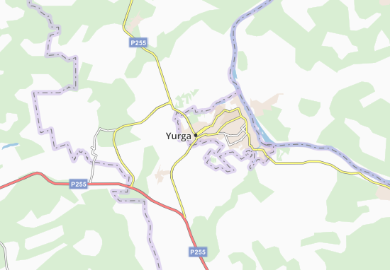 Carte-Plan Yurga