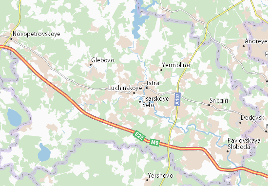 Mapa Luchinskoye