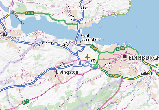 Mapa Kirkliston